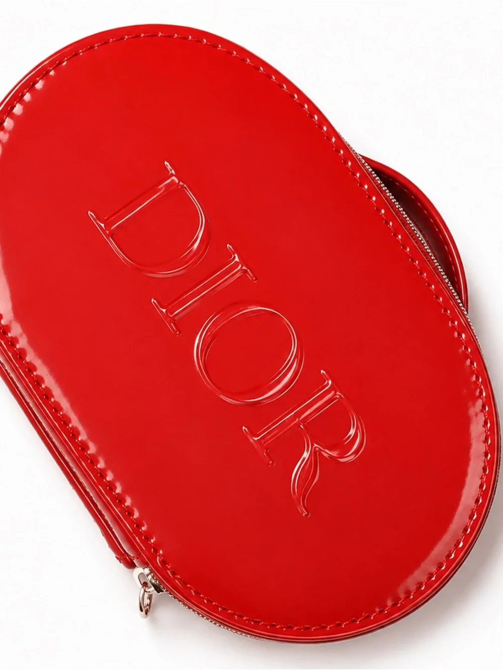 Dior Beauty Red Patent Cosmetic Case